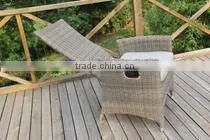 Alum Frame Outdoor Rattan Chair
