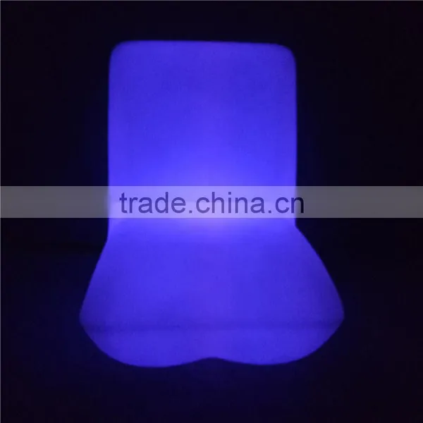 Pupular Remote Control Rechargeable Battery Powered RGB LED Glow Chair for Bar / Nightclub / Event / Outdoor Activities photo-2