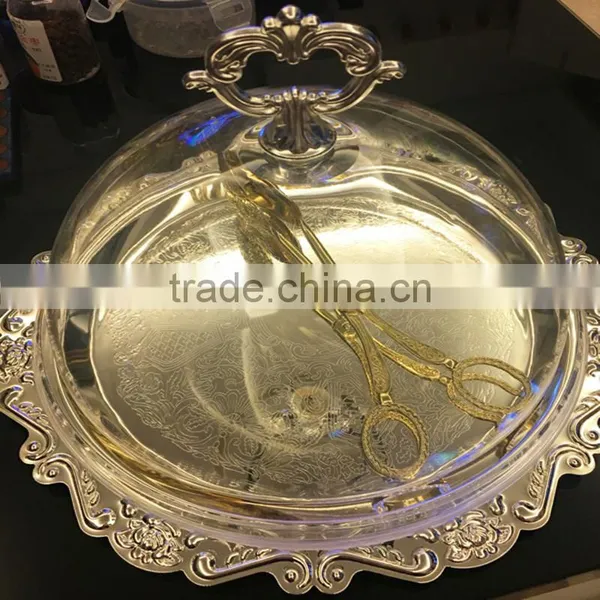 Transparent Small Plastic Cake Dome Wholesale Acrylic Cake Dome photo-4