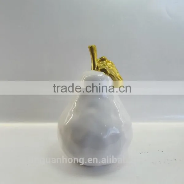 New Design Modern Ceramic Pear Ornaments photo-3