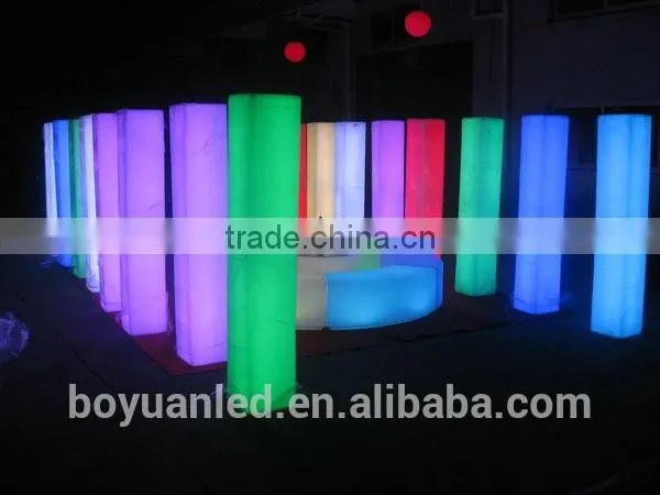 Led Illuminated Lighting Column Stand Furniture photo-6