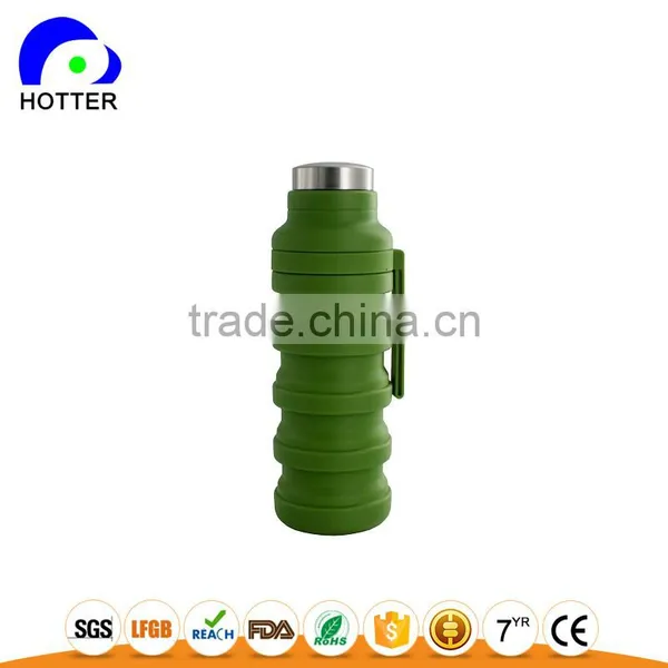 Amazon Hot Selling Collapsible Sports Travel Water Bottle photo-4