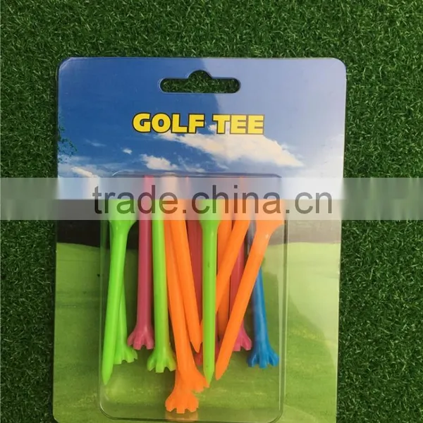 Custom Logo Colorful Plastic Golf Tee With Packaging photo-5