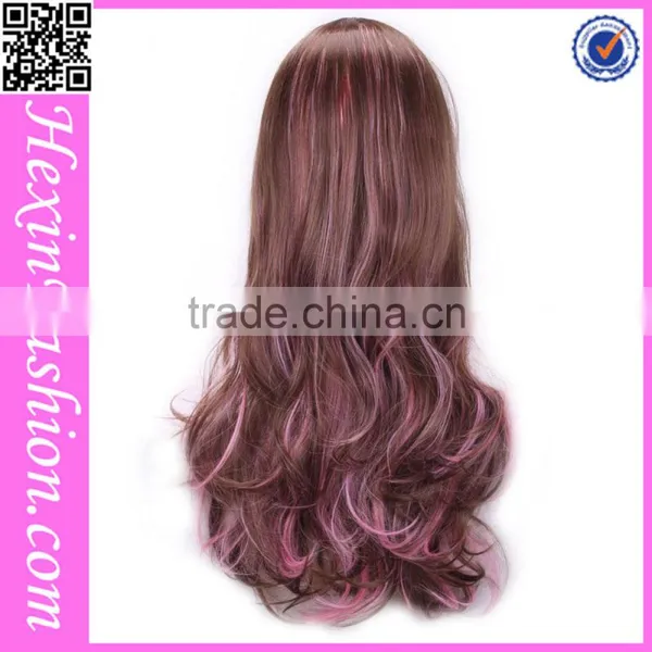 Fashion 70 CM Mixed Color Wig Cap Hairstyles Wholesale photo-4