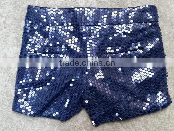 New Style Stock Lots Girl Hot Sexy Shining Shorts photo-4