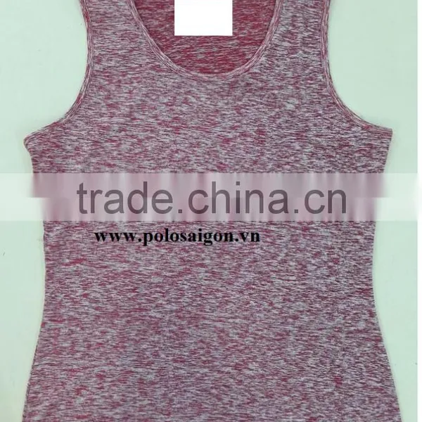 WOMEN TANK TOP ,CUSTOMIZE ORDER, HEATHER FABRIC 92% POLY-8%SPANDEX photo-3