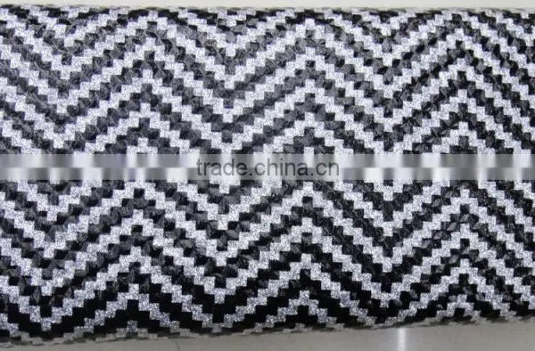 New Hot Lady pu Leather Wave Zigzag Glitter Hot Wallet photo-2