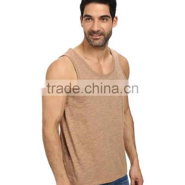 Plain Loose Fit Tank Tops for Men Wholesale Cheap photo-4