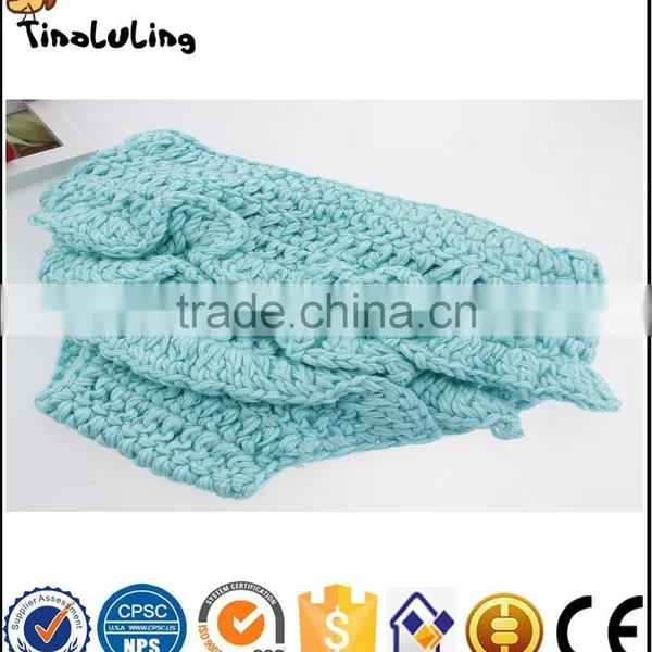 Knit Crown Hat Photography Prop Crochet Infant Newborn Knitted Kid Children Girls Flower Hat Baby photo-6