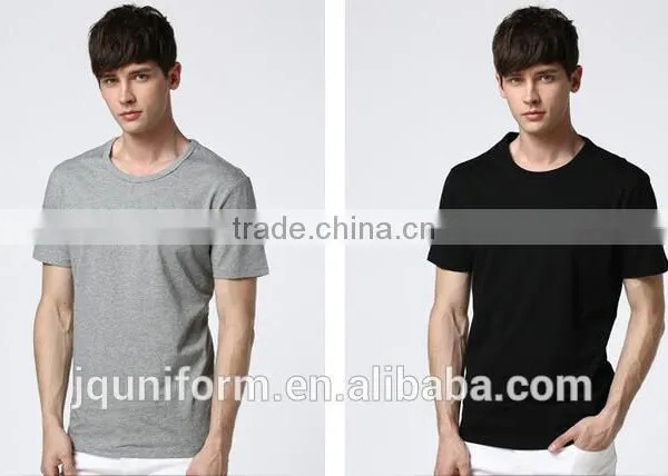 China Apparel Wholesale Men Clothing Blank High Quality Longline Tall Men's Cotton t Shirts photo-5