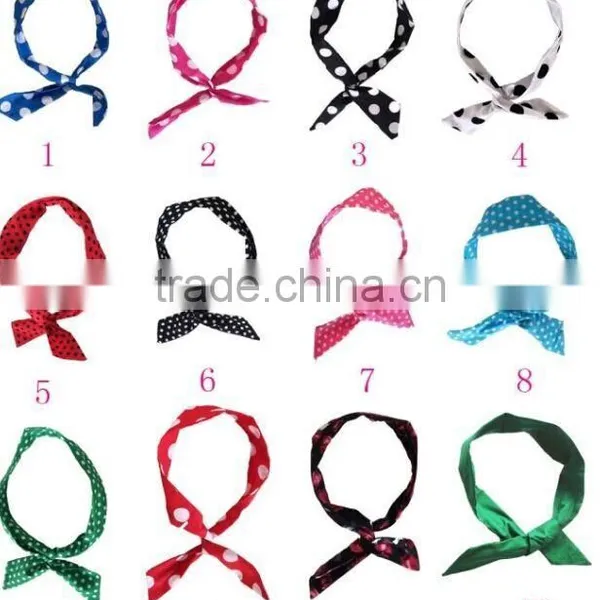 ROCKABILLY WIRE HAIR BAND HEAD WRAP VINTAG HEADBAND WIRED HEAD RETRO HAIRBANDSE WIRE photo-2