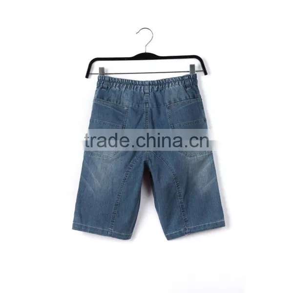 OEM Service Fashion Wholesale Printed Breathable Brand Blue Kid Jean for Summer photo-2