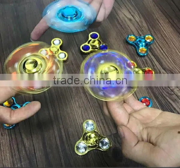 2017 NEW HOT Hand Spinner Professional Hand Spinner Toys Educational Toys Led Flashing Hand Fidget Spinner photo-3