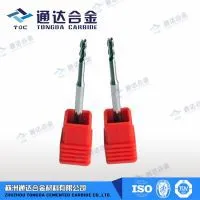 Micro Grain Carbide Long Shank 2 Flute Ball Nose End Mills