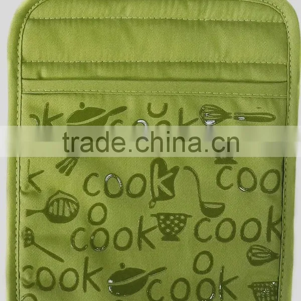 Wholesale 100% Cotton Twill Hight Quanlity Silicone Printed Pot Holder photo-3