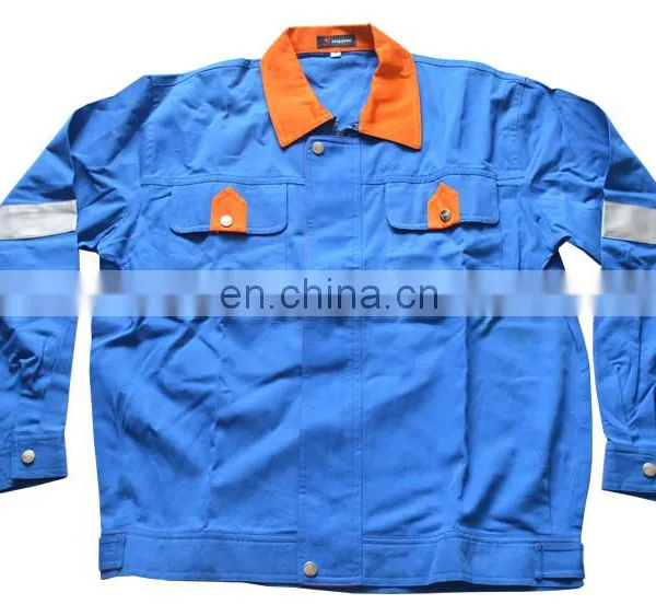 High Quality Cotton Flame Retardent Safety Fireman Work Suit photo-2