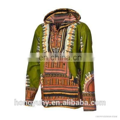 EZ1117 African Kitenge Hoddie Coat Designs Picture 100% Cotton
