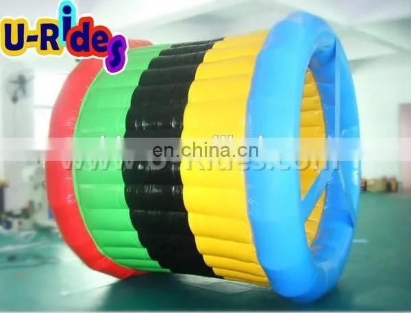 water inflatable zorb roller ball with plug