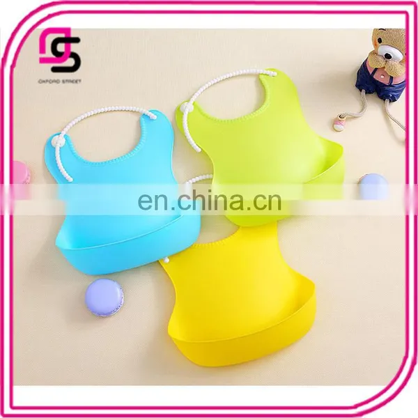 Hot Selling Latest Baby Bib Silicone Waterproof Cute Baby Bandana Bib for Feeding