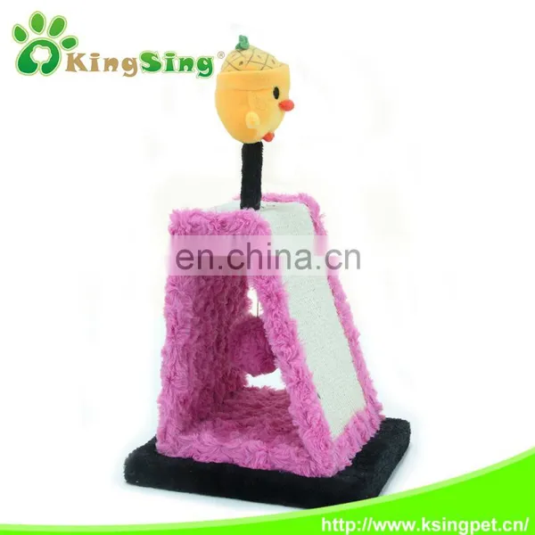 Watermelon Poult Slope Traning Scratching Post for Small Cats, Easy to Assemble photo-5
