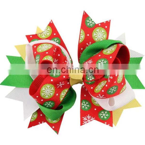 Dovetail Bowknot Hairpin Children Kids Christmas Ornaments Headdress Baby's Hair Accessories Holiday Gift Set photo-4