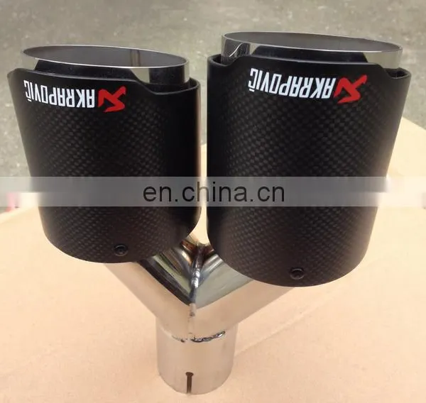 Newest Carbon Fiber Muffler Pipe Exhaust Muffler Tip photo-4