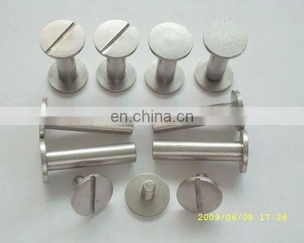 Wholesale Stainless Steel Screw ,book Screw ,menu Screw photo-3
