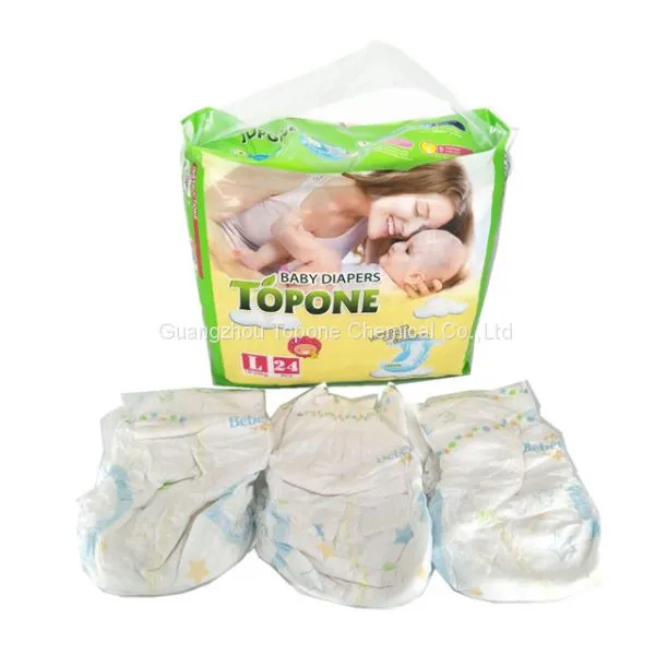 2019 Non Woven Fabric B Grade Absorption Baby Diapers in China photo-2