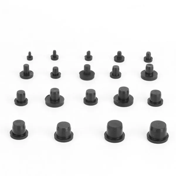 Molded Silicone Rubber Parts Silicone Rubber Hole Plugs Stoppers Caps Silicone Rubber Protective Caps, End Caps, Pipe Caps, Washer Plugs, Hole Plugs, Pull Plugs, Tapered Hollow Silicone Rubber Plugs China Manufacturer Supplier Exporter Seller Factory