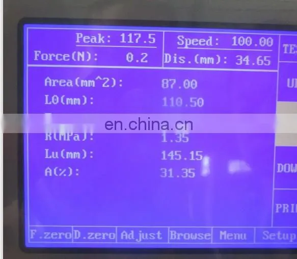 Surgical Mask Universal Tensile Strength Testing Machine photo-4