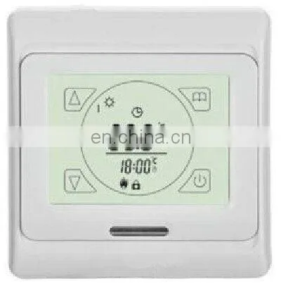 Smart Digital Electric Heater Thermostat With Touch Screen photo-6