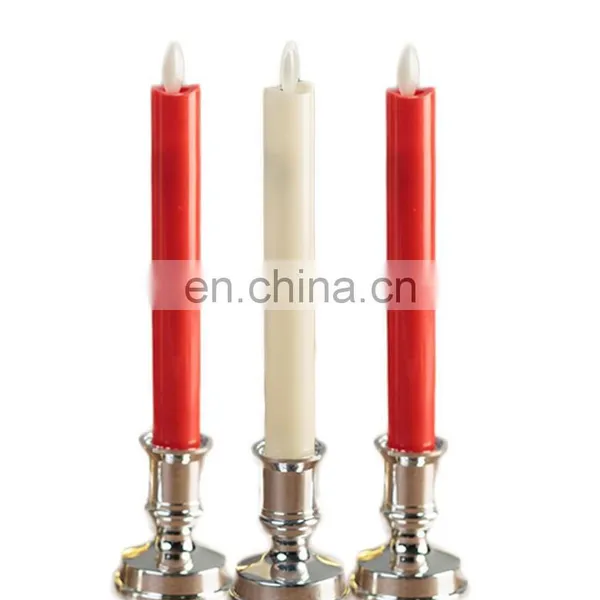 2 Packs Yellow Light Flashing Christmas Led Candle for Events Party Wedding photo-3