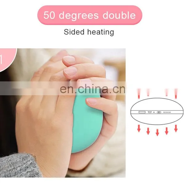 Hot Popular Hand-warmer Heating Power Bank 4000mah Mango Hand Warmer Power Battery Charger photo-3