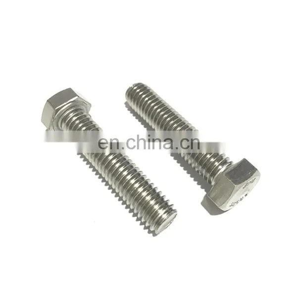 Hexagon Standard Size Bolt and Nut m8 200mm Stainless Steel Bolt photo-2