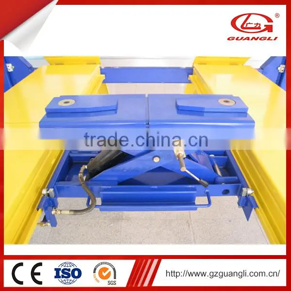 GUANGLI Durable Safe Four Post Car Lift Hydraulic Garage Car Lift photo-3