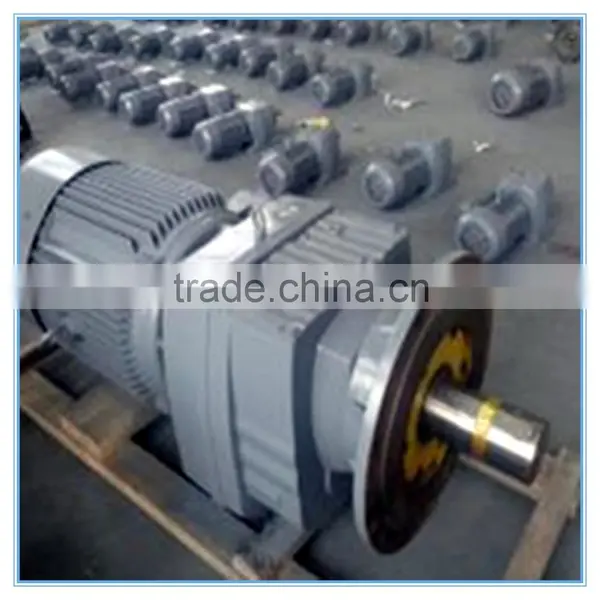 High-precision Industrial Gearboxes/R Series Solid Shaft Helical Worm Gear Reducer photo-2