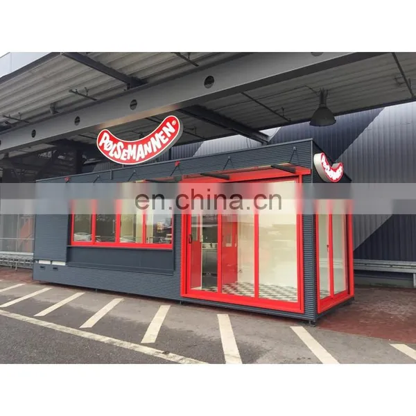Modular Mobile Cafe Prefab House Container/container Home
