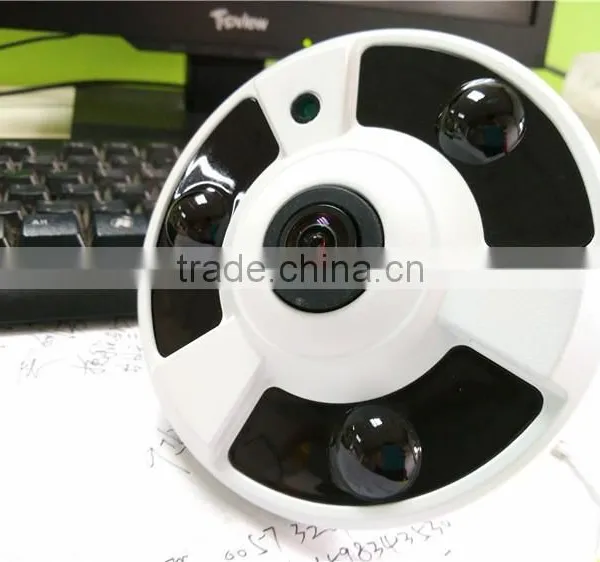 Ceiling Mount 2Mega Pixel Sony 1/2" CCD Sensor HD 1080P 360 Degree Fisheye IP Camera With 3PCS Array LEDs for 20M Night Vision Quality Choice photo-3