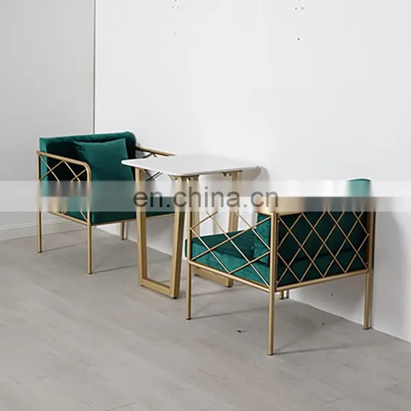 Customized Color Waiting Sofa Waiting Chair Salon Furniture photo-3