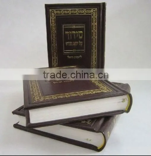 Custom High Quality Cheap Leather Bound Bill Book Printing photo-6