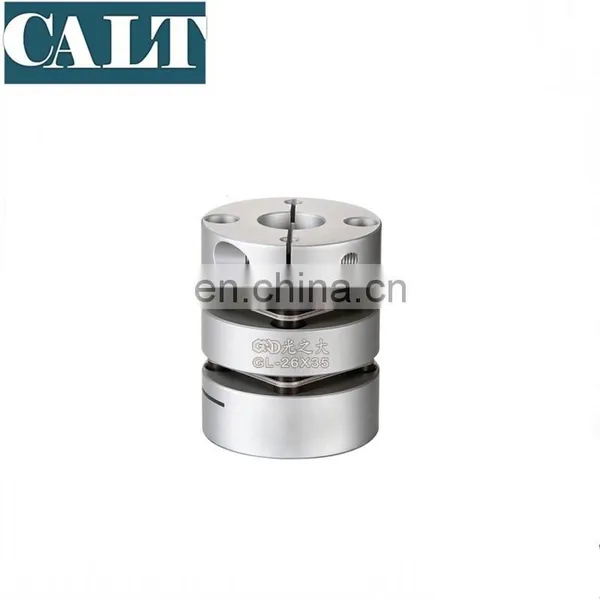GL 26mm Single Double High Torque Disk Coupling Used for Servo Motor Step Motor Connect Clamp Type Flexible Shaft Couplings photo-4