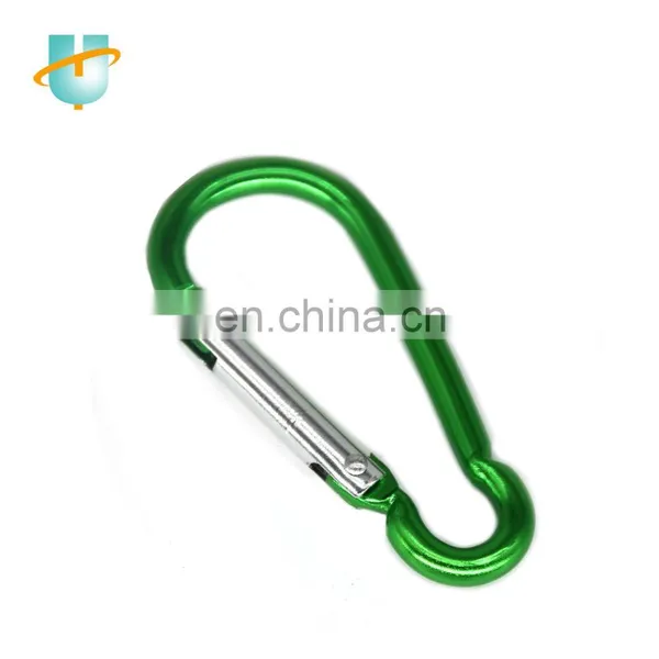 China Wholesale Cheap Colourful Key Chains Carabiner Hook/aluminum Carabiner Hook