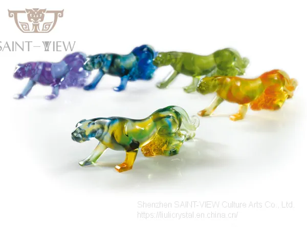 Crystal Glass Mini Animal Sculpture Home Accessories Baby New Born Wedding Return Gift photo-4