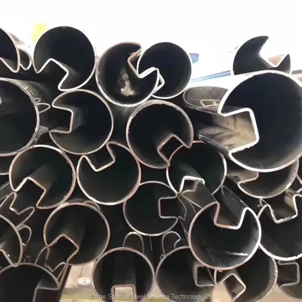 Heat Treatment Shape Steel Pipe Cold Drawn Welded Special Shaped Seamless Steel Tube photo-4