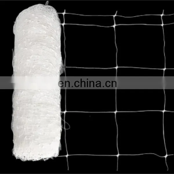 Extruded PP PE Plastic Wire Mesh Plant Nylon Garden Fastening Trellis Mesh Netting
