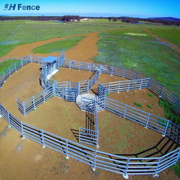 High Quality Australia Galvanized Welded Metal Steel Sheep and Goat Fence Corral Panels for Sale photo-4