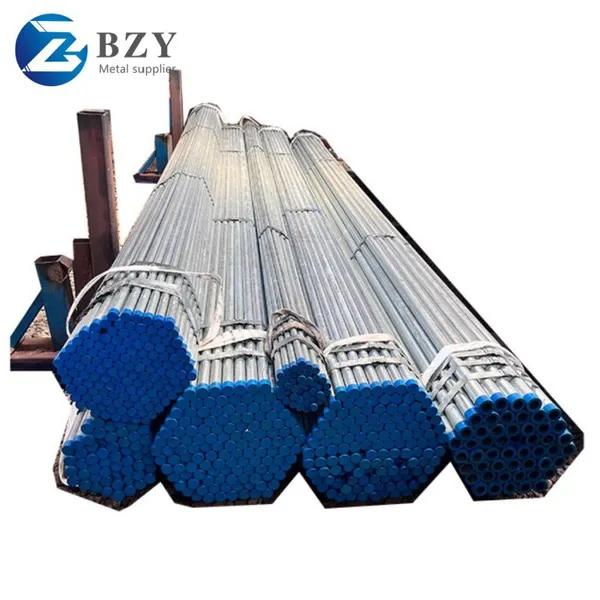 Wholesale Price 6 Meter 5 Inch Pre Galvanized Steel Round Pipe/Tube photo-5