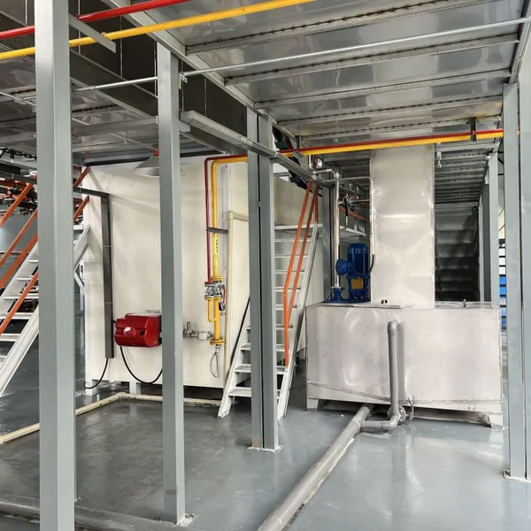 Environmental Friendly Powder Coating Line With High Recovery for Large Cabinets photo-4