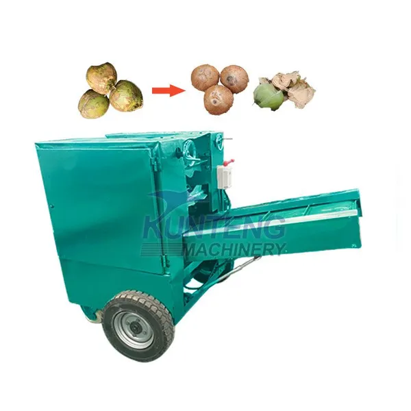 Automatic Coconut Dehusking Machine Coconut Shell Processing Production Line