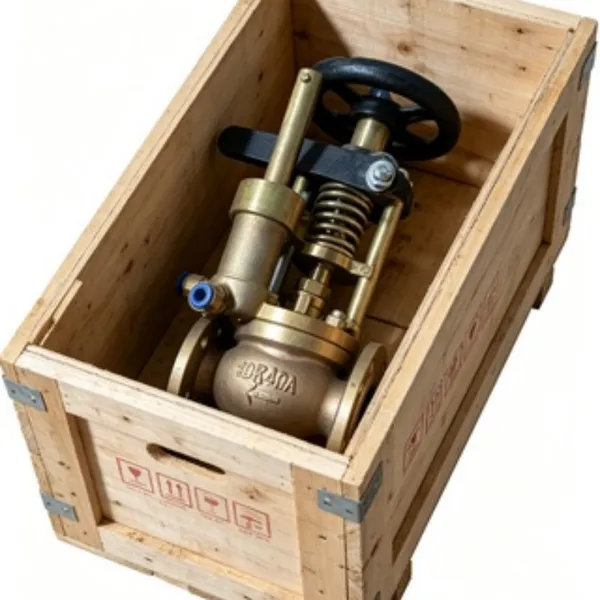 Remote Controlled Pneumatic Marine Valve JIS F7399 for Emergency Shutdown photo-2